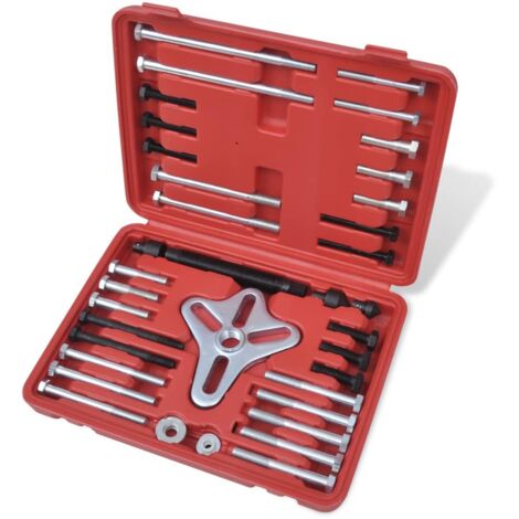 Set herramientas extractoras de balanceadores armónicos, 45 piezas vidaXL