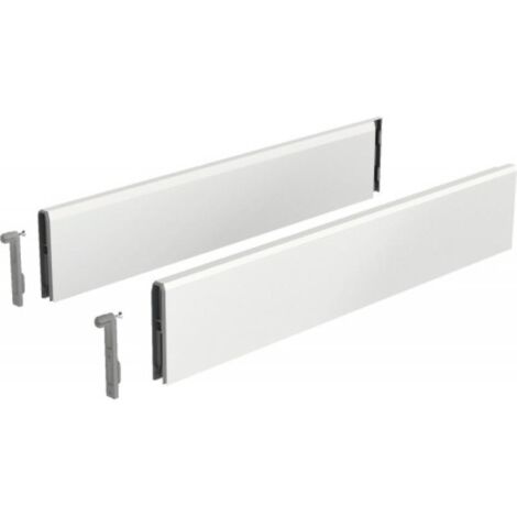 Set HETTICH ArciTech Topside pour tiroir 186/94 ou 218/126 mm - L.550 mm - Blanc - 9122926