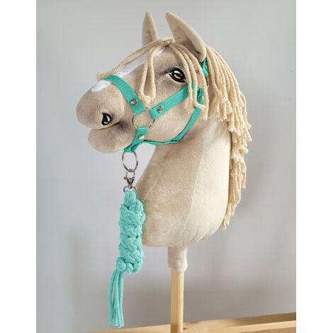 Set Hobby Horse: cavezza A3 + guinzaglio - Menta