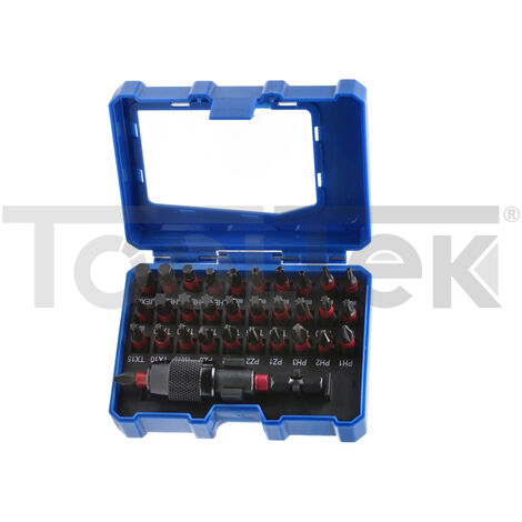 SET INSERTI TRAPANO AVVITATORE 32pz ASSORTITI PUNTE PORTAINSERTO G30065