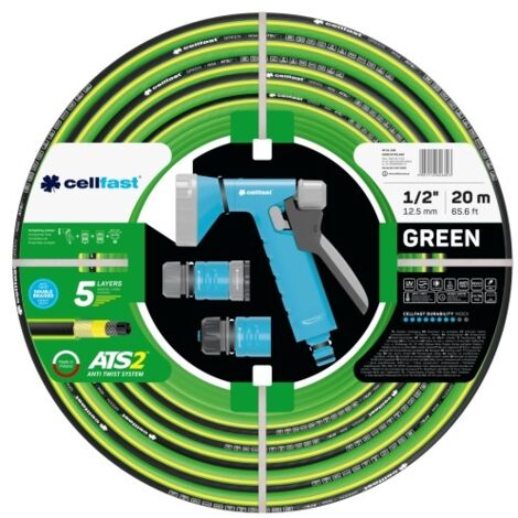 SET IRRIGATORE ENERGO VERDE 1/2'' 20M - C 15-108