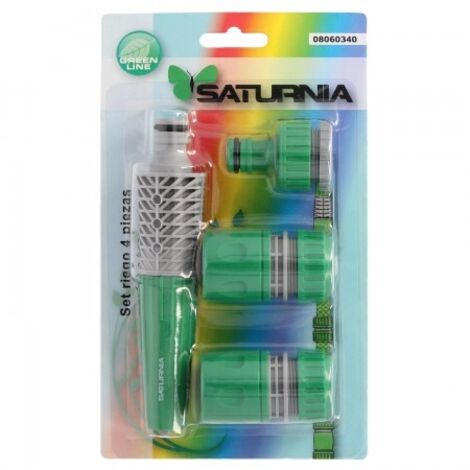 Set Irrigazione in Plastica 4 Pezzi Saturnia