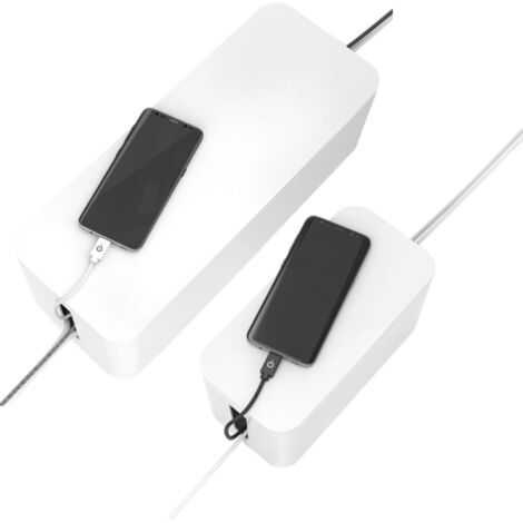 Set Kabelbox Maxi + Mini Weiß