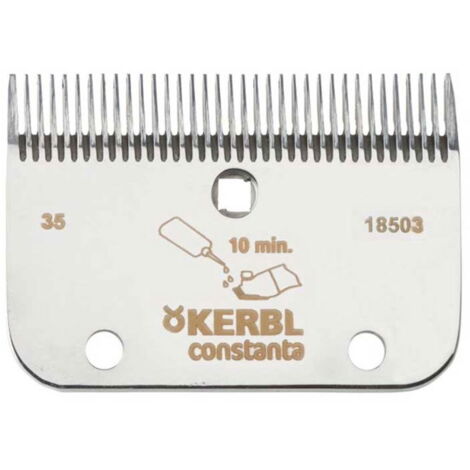 Set lame di ricambio taglio 3 mm per tosatrice kerbl