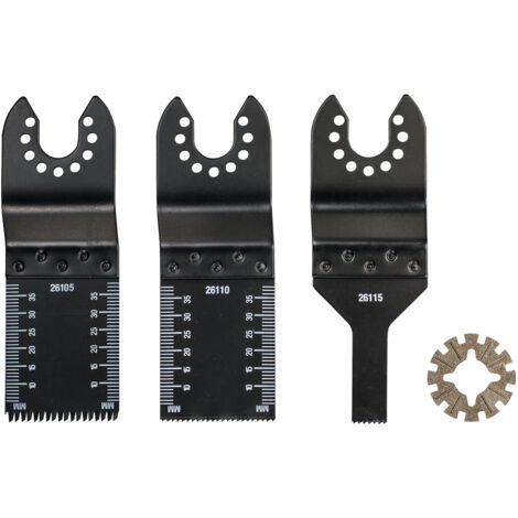 Set lame irwin per sega oscillante legno plastica