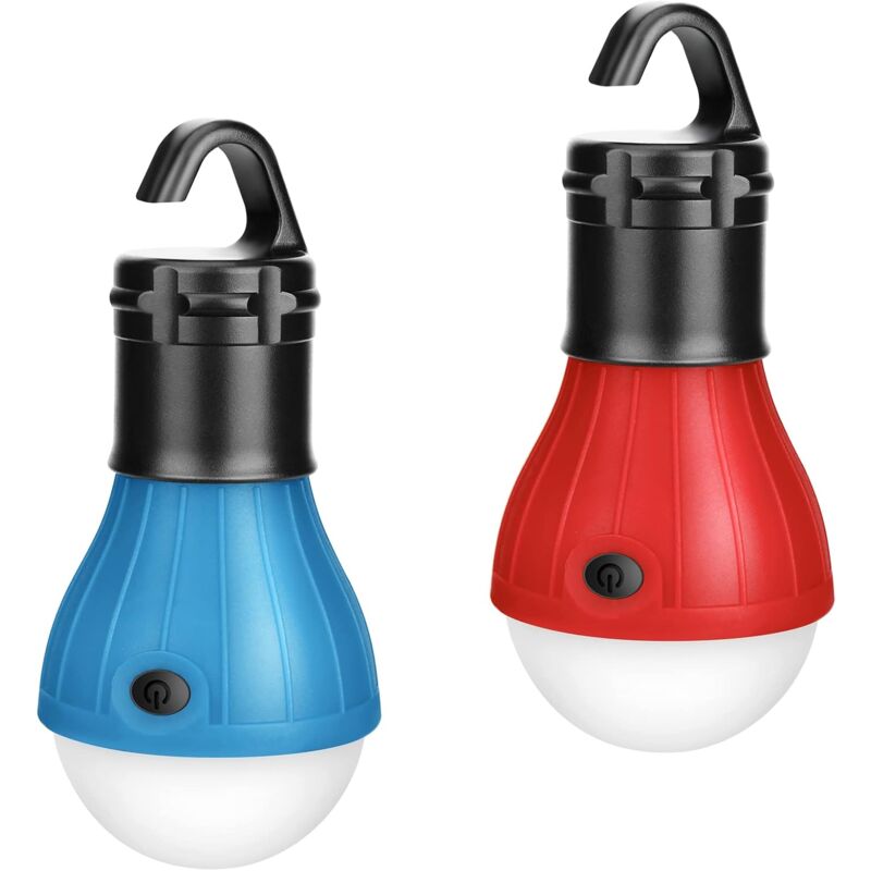 Image of Set Lampada da tenda Lampada da campeggio Lampadina a led Luce di emergenza cob 150 lm per campeggio Avventura Pesca Garage Mancanza di corrente di