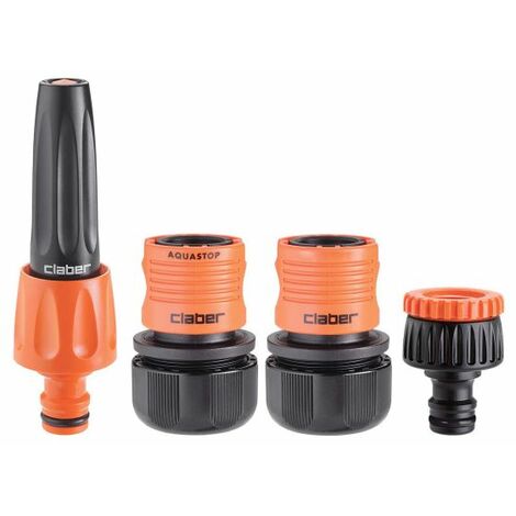 Set lanza y conector Claber 3/4"