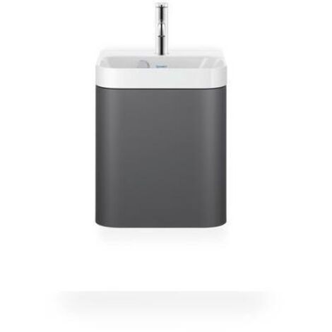 Set lavabo HAPPY D.2 PLUS 400x360mm o HL bianco nordico opaco