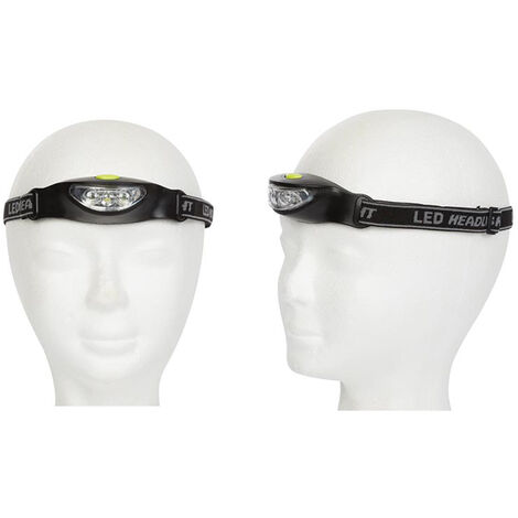 Set LED Stirnlampen extra hell zum Joggen & Camping, Batteriebetrieben