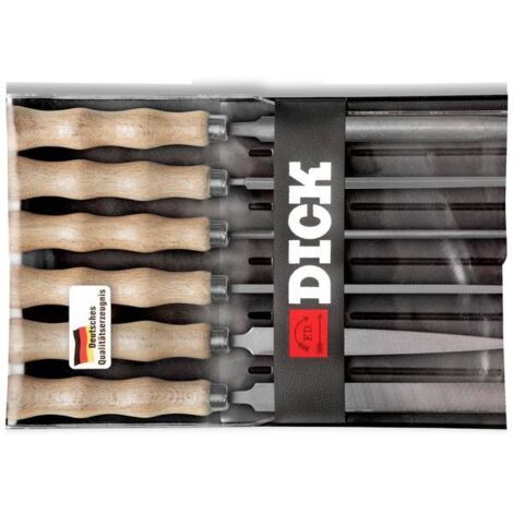 Set lime Dick 11871020 6 pezzi 100 mm ergonomico