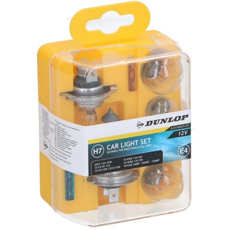 Set luces coche h7, 12 v, 9 piezas