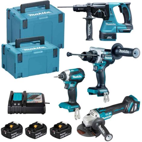 Set Makita DLX4192TJ 18V 5Ah