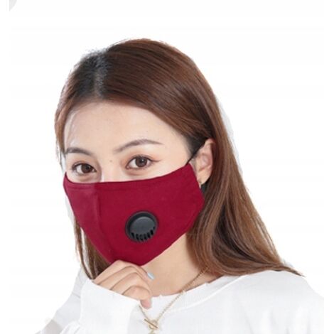 SET Mascarilla Reutilizable + 6 Filtros de Carbón PM2.5