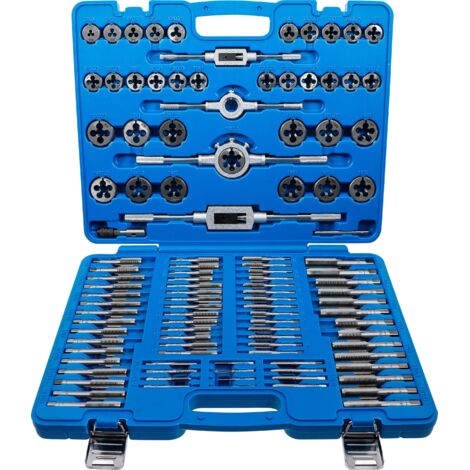 Set maschi e filiere  M2 - M18  110 pz.