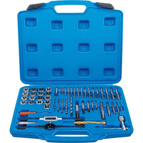 Set maschi e filiere  M3 - M12  56 pz.