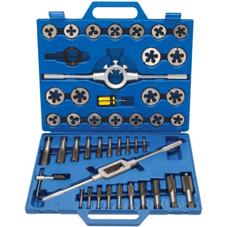 Set maschi e filiere  M6 - M24  45 pz.