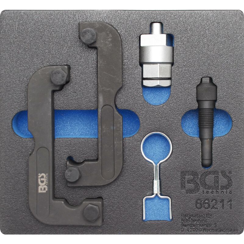 Bgs Technic - Modulo per carrelli portautensili 1/6: set di manutenzione motore per Audi 2.4, 2.8, 3.0 tfsi