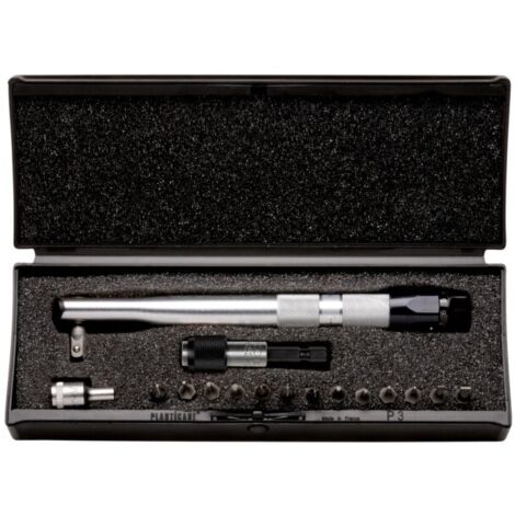 SET MINI LLAVE DINAMOMETRICA 1-5NM CON PUNTAS Y ADPATDORES - BAHCO