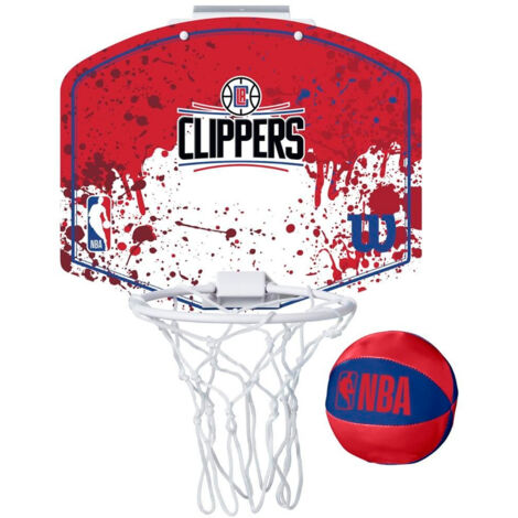 SET MINICANASTA WILSON NBA TEAM MINI HOOP CLIPPERS