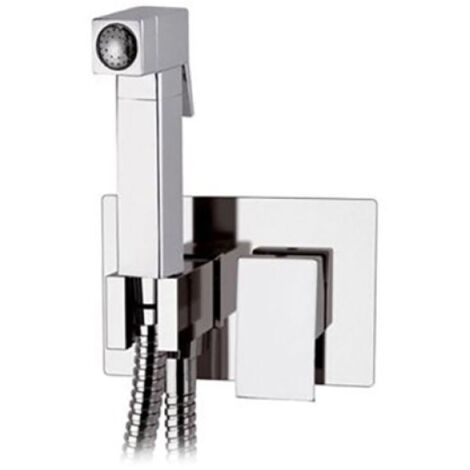 SET MISCELATORE A INCASSO CON DOCCETTA SHUT-OFF Cromo