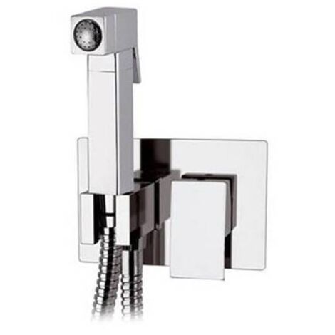 SET MISCELATORE A INCASSO CON DOCCETTA SHUT-OFF Cromo