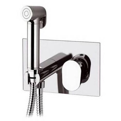 SET MISCELATORE INCASSO CON DOCCETTA SHUT-OFF Cromo