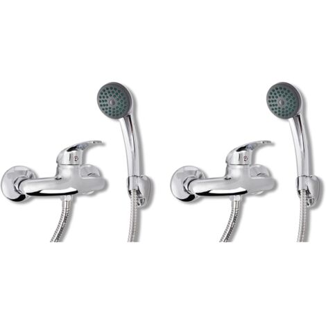 Set Miscelatori Doccia 2 pz vidaXL