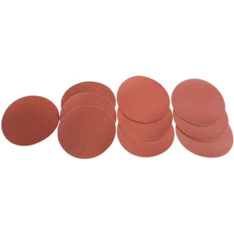 Set mit 10 Korund-Klett-Schleifscheiben 150 mm Gr. 60/50/100/120