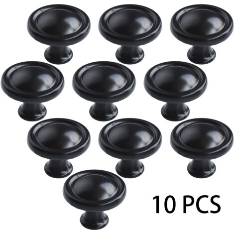 Set mit 10 Küchenschrankknöpfen, 1-1/4" Schubladenknöpfe, Kommodenknöpfe