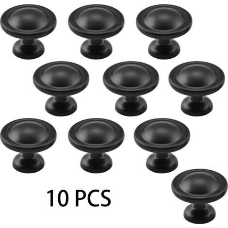 Set mit 10 Küchenschrankknöpfen, 1-1/5" Schubladenknöpfe, Kommodenknöpfe