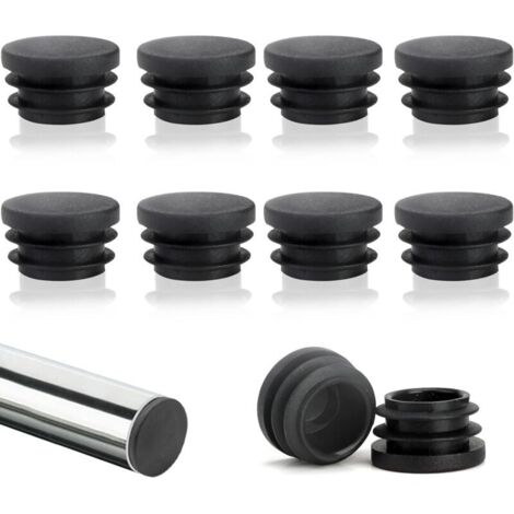Set mit 10 runden Lattenkappen, 22 mm – Strapazierfähiger PE-Kunststoff – Schützt Möbel und Böden – Reduziert Bewegungsgeräusche