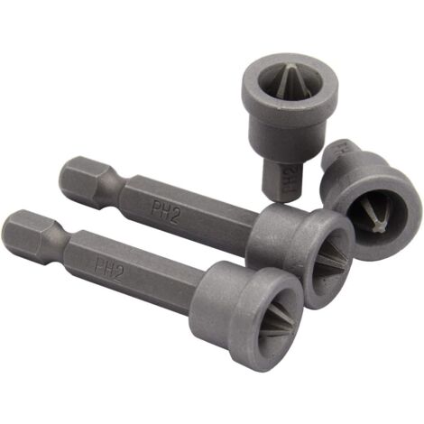 Set mit 10 Schraubbits – Mit Tiefenanschlag 25 mm – Für Trockenbau