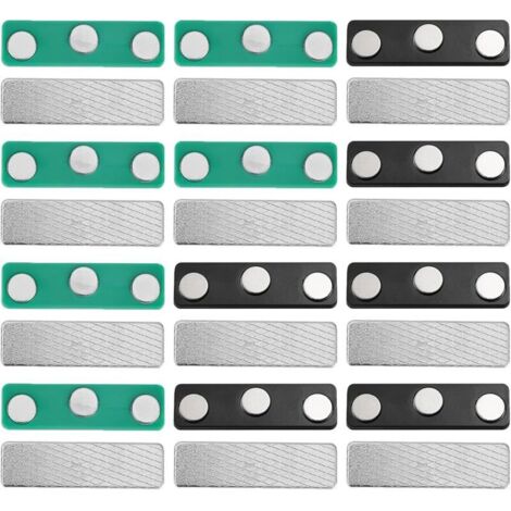Set mit 12 magnetischen Verdunkelungsvorhangclips mit Klebeclips