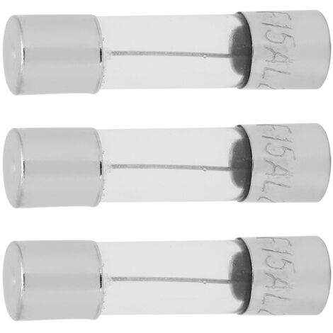 Set mit 150 verschiedenen Glassicherungen, 0,1 A bis 20 A, 250 V, 5 x 20 mm, mit Aufbewahrungsbox für Werkzeug und Zubehör