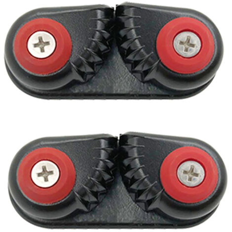 Set mit 2 Aluminium-Nockenverschlüssen für Kajak, Kanu, Boot, Segelboot, Schnellverschluss, korrosionsbeständige Befestigung