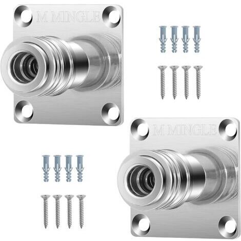 Set mit 2 automatischen Schaumkanonenhalterungen, Wandhalterung für Schaumlanze mit 1/4" (6,35 mm) Schnellanschluss