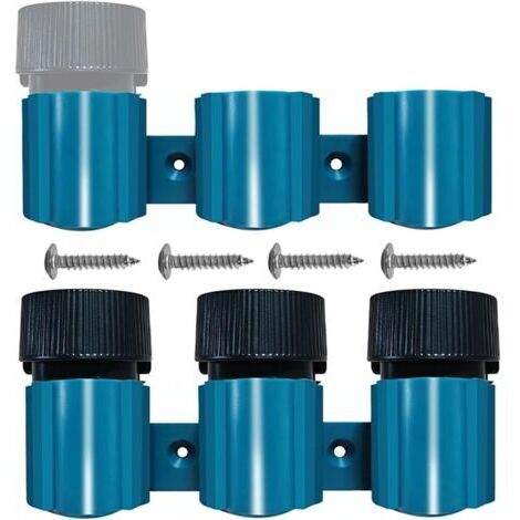 Set mit 2 Batteriehaltern für Makita/Bosch/Milwaukee 12V (10,8V) - Wandhalterung für Akkus