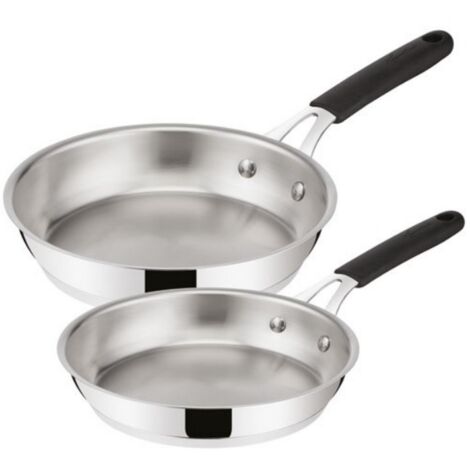 Set mit 2 edelstahl-bratpfannen 24/28 cm - Lagostina - 012896600002