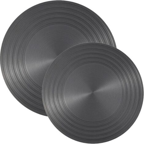 Set mit 2 Gasherd-Diffusoren, 9,3" und 11" Wärmeverteilungsplatten