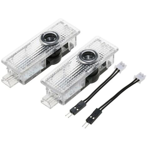 Set mit 2 kabellosen LED-Türleuchten – Logoprojektor – Ghost Lights, kompatibel mit den Serien 3/5/6/7/X1/X2/X3/X4/X5/X6/X7/Z/M/GT