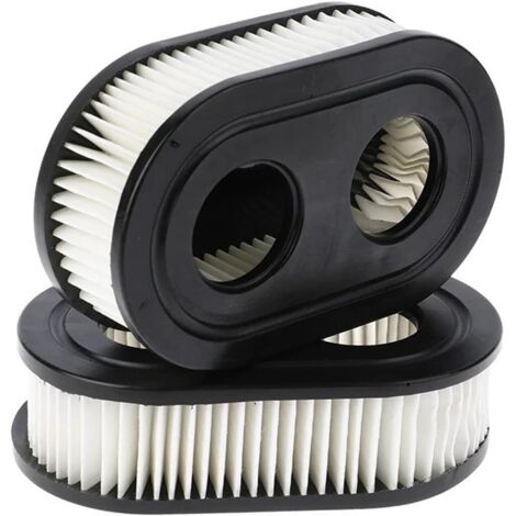 Set mit 2 Luftfiltern für Briggs & Stratton Rasenmäher 798452 593260