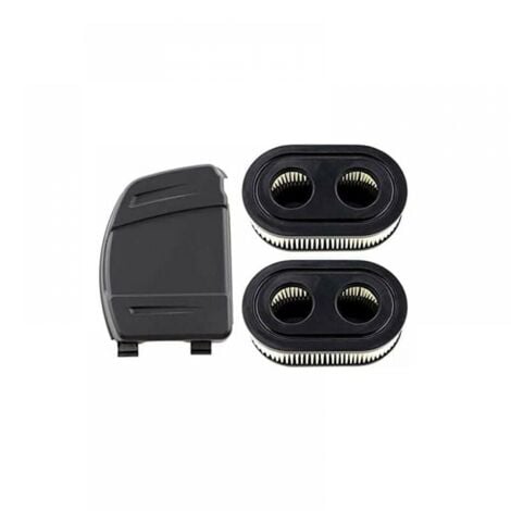 CYSLMUK Set mit 2 Luftfiltern mit Luftfilterabdeckung für Briggs & Stratton 550E, 575EX, 575IS, 625EXI, 650EXI, 675EXI, 675IS Motoren, ersetzt Teile 594106, 798339, 798452, 593260.