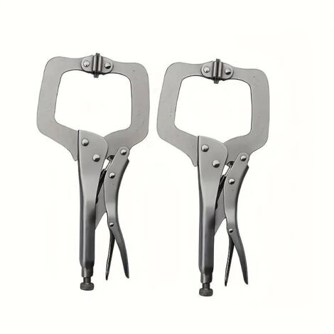 Set mit 2 multifunktionalen 15 cm (6 Zoll) Schneidzangen Typ C – Ideal für Zuhause, Werkstatt, Landwirtschaft, Autoreparatur und Holzbearbeitung, Handwerker und Heimwerker