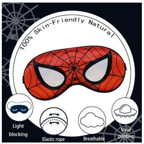Set mit 2 Schlafmasken, Reisestirnband, Nachtmaske, niedliche 3D-Schlafmasken, geeignet für den Schlaf von Kindern.