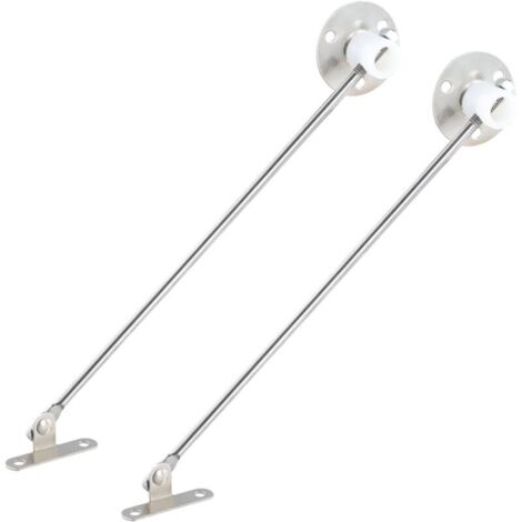 Set mit 2 Schranktürscharnieren, Möbelscharnierhalterungen, Klappenbeschläge, Schranktürscharniere, Klappenhalterungen, Schranktürscharniere