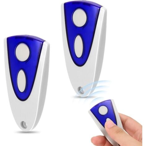 COOCHEER Set mit 2 Torfernbedienungen, kompatibel mit Novoferm Novotron 502 MAX43-2 512 MIX43-2, 433,92 MHz, 2 Kanäle