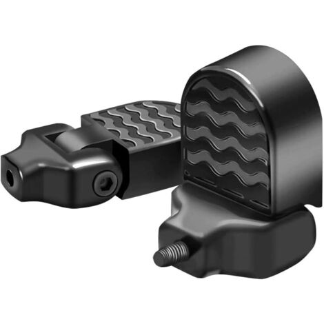 Set mit 2 universellen Hinterradpedalen für BMX-/MTB-Räder, rutschfestes Aluminium, inklusive Werkzeug