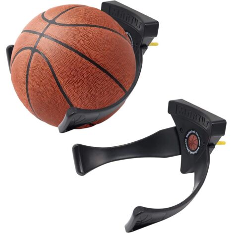 Set mit 2 Wandhalterungen für Basketbälle, Fußbälle, Volleybälle usw.