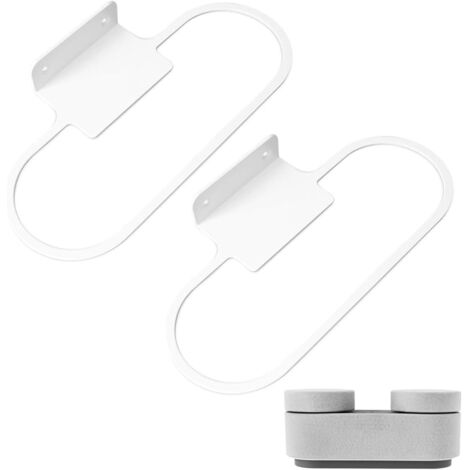 Set mit 2 Wandhalterungen für Sony/HT-AX7 Lautsprecher - Lautsprecherzubehör - Halterungen für Heim-Lautsprechersysteme (Weiß)