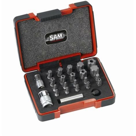 Set mit 23 Torx Plus-Bits und SAM-Adaptern - EMB23CX